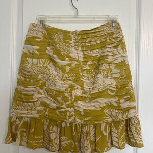 Ted Baker Floral Ruffle Mini Skirt